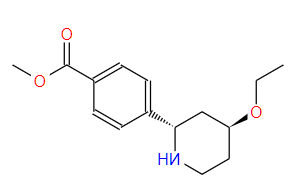 4-[反式-4-乙氧基-2-哌啶基]苯甲酸甲酯